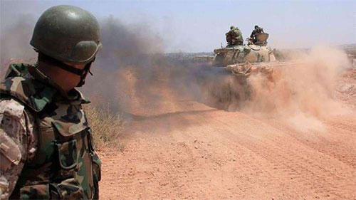 Nuevos avances de Ejército sirio en el frente sur